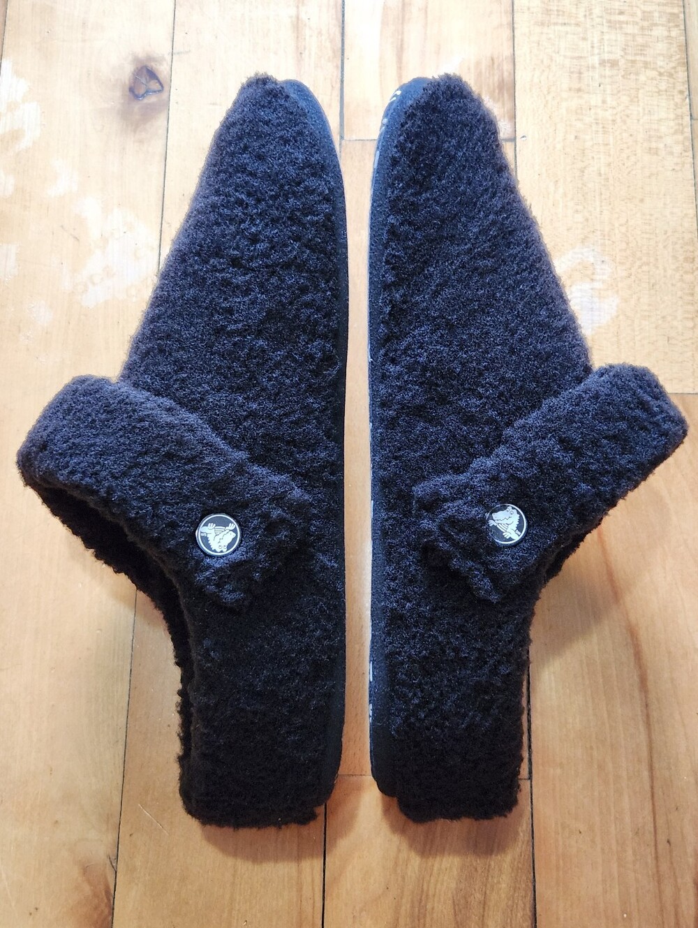 Crocs Classic Cozzzy Slipper in Black - W9 - Picture 7 of 11
